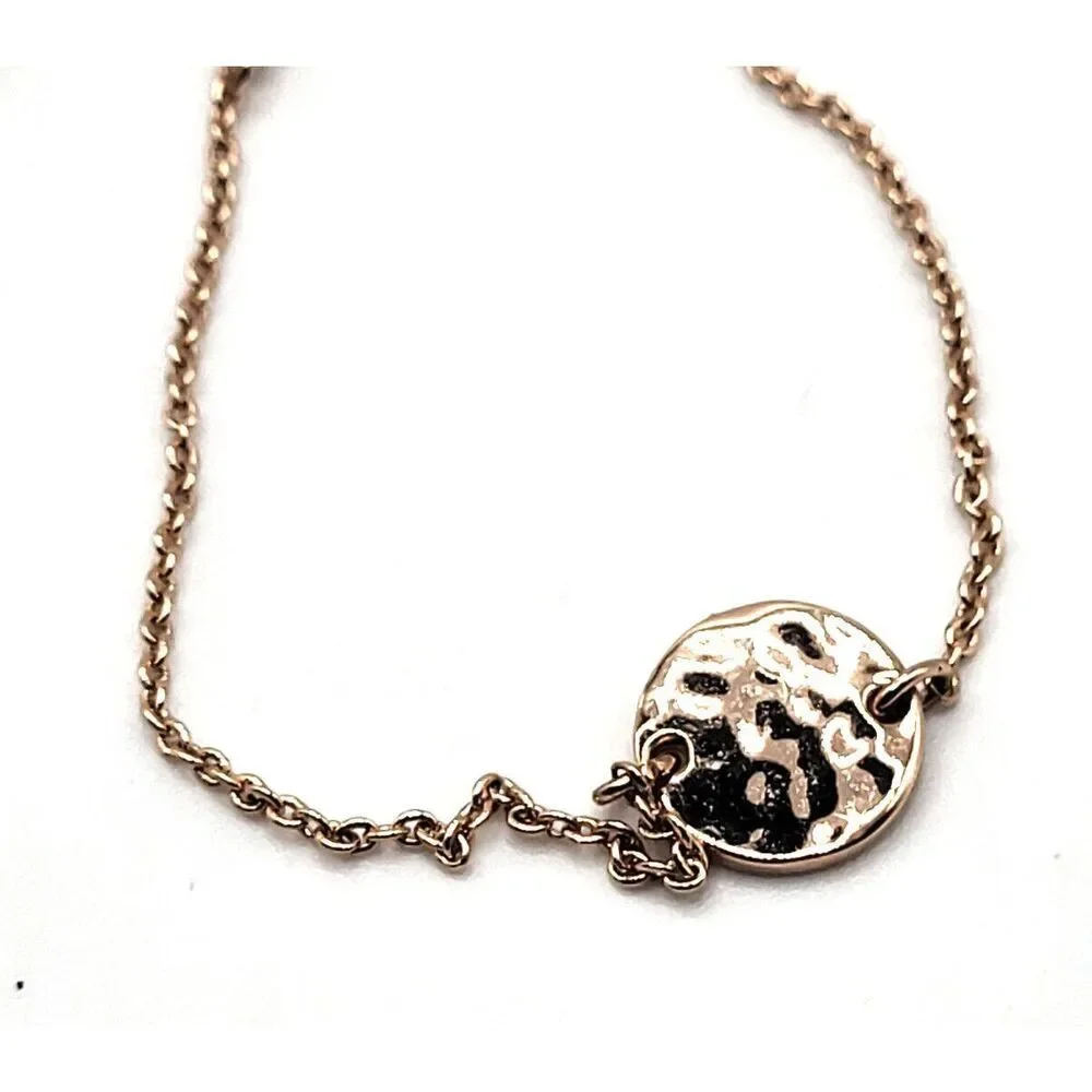 Aspen Ova X Puro Vida Copper Dainty Bracelet 7in
